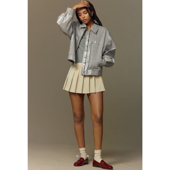 Baum und Pferdgarten NWT Bathilde Jacket in Grey Wallstreet Check Size 38 - Picture 2 of 11